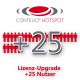 CONTELIO® HotSpot Lizenz-Upgrade um je 25 Nutzersitzungen