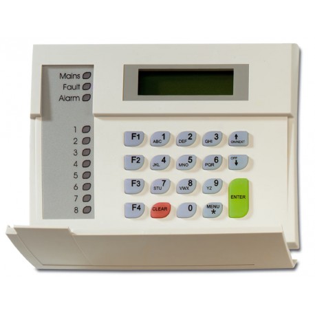 LCD Bedienteil für 16 Bereiche ATS110x