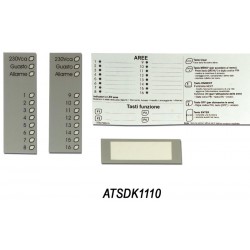 ATSDK1104 - Bedienteilaufkleber für ATS1100/1105 Bedienteil