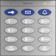 Keypad mit RFID-Technik, dunkelgrau