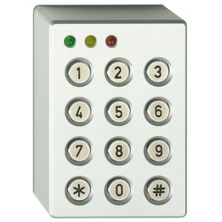3 LED Codetastatur im Aluminiumgehäuse von UTC Fire & Security