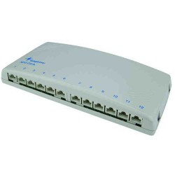Patch Panel MPD12 - CAT 6A - 12 Ports